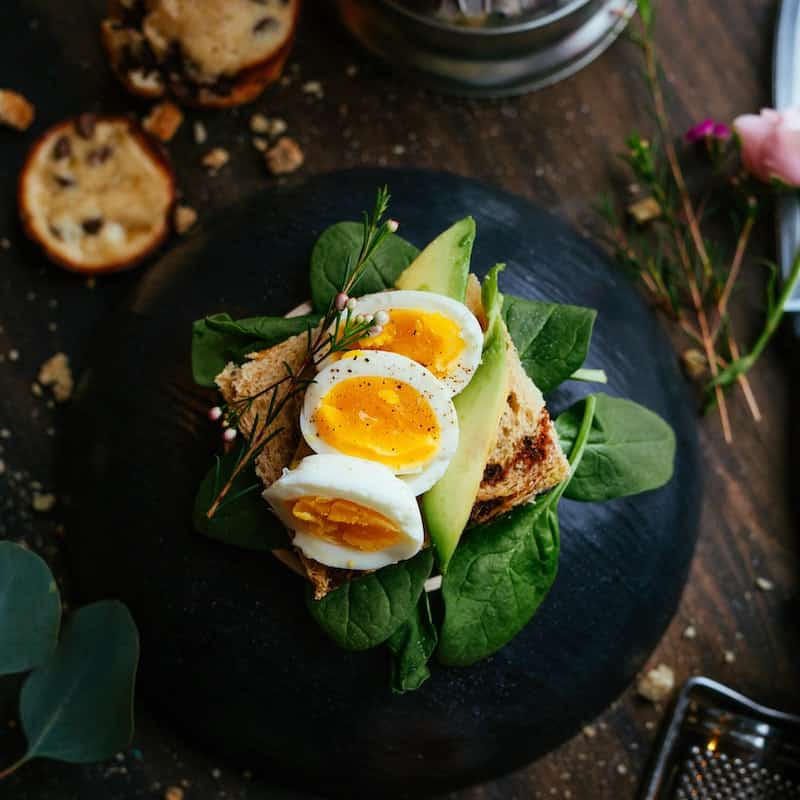 A delicious plate of food